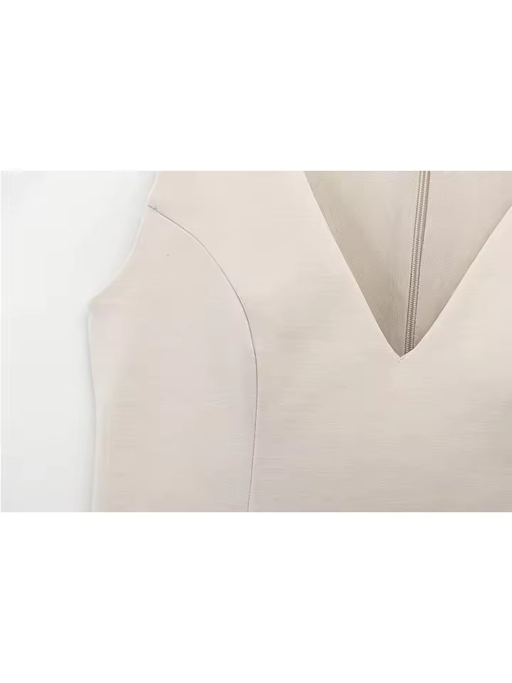 Women Solid Skirt Hem Tops Spring Summer Fashion Chic Sleeveless V-neck Flip Pockets Shirts Sweet Lady Causal Tops