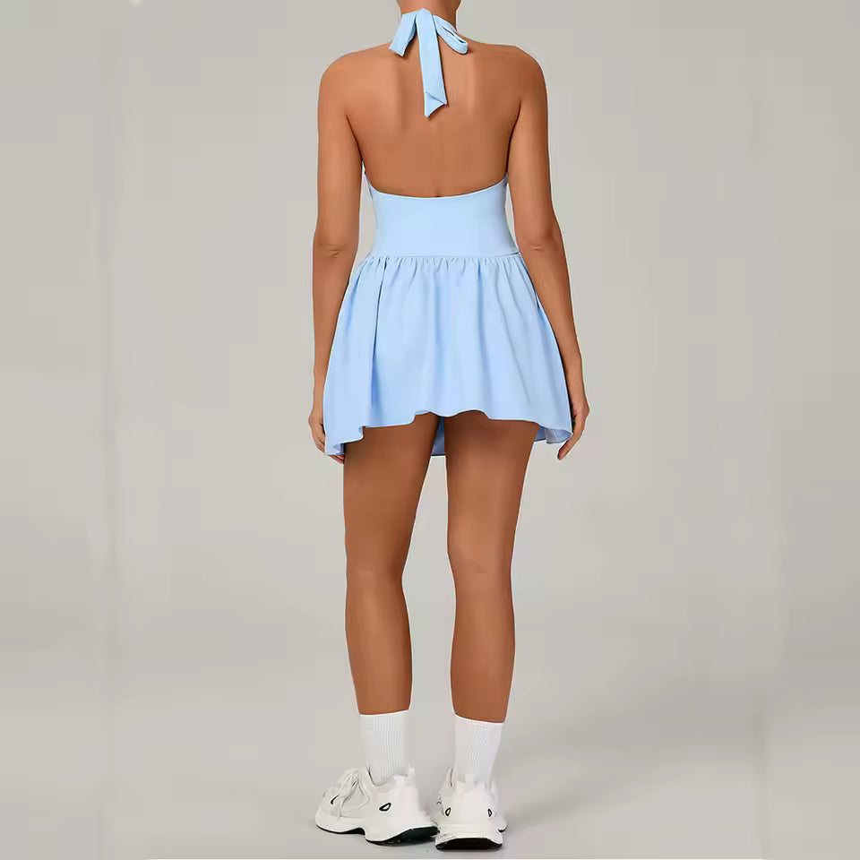 Yoga Overalls Women Jumpsuit Workout Tracksuit One-Piece Romper Dance Sports Dress Gym Fitness Set Push Up Running Tennis Sports