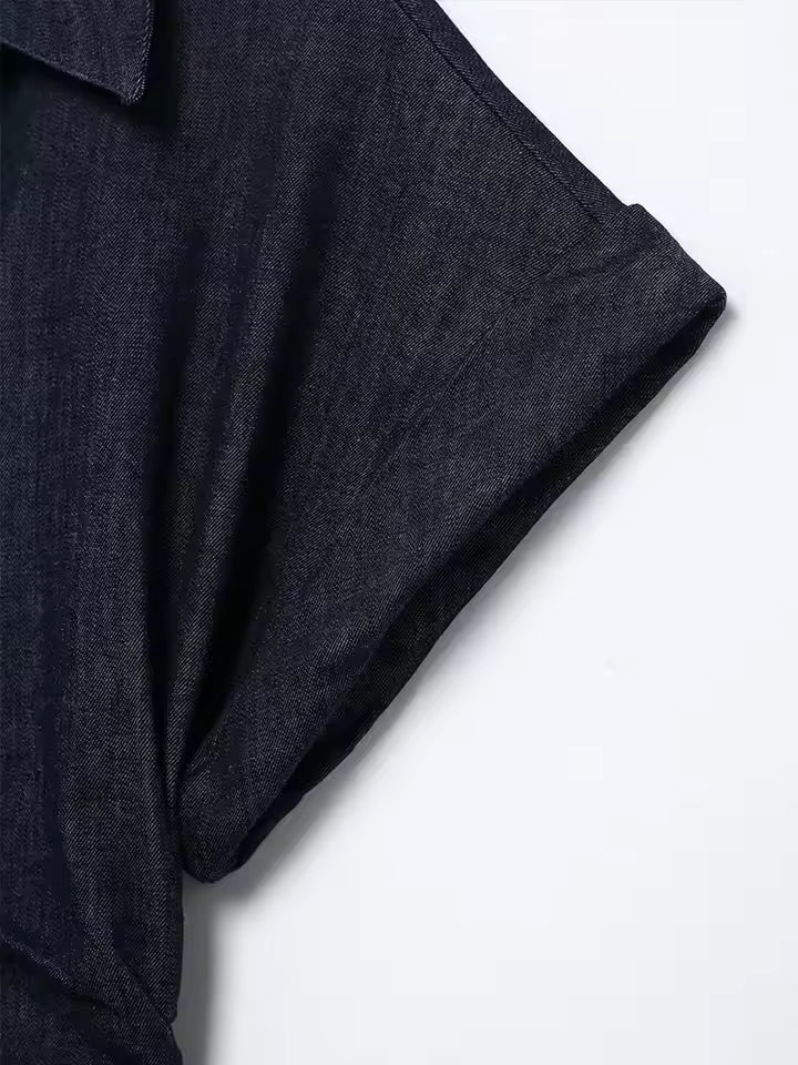 2025 Spring Sleeveless Denim Midi Dress Women Button Long Dress Woman Dresses for Women Streetwear Basic Casual Dress